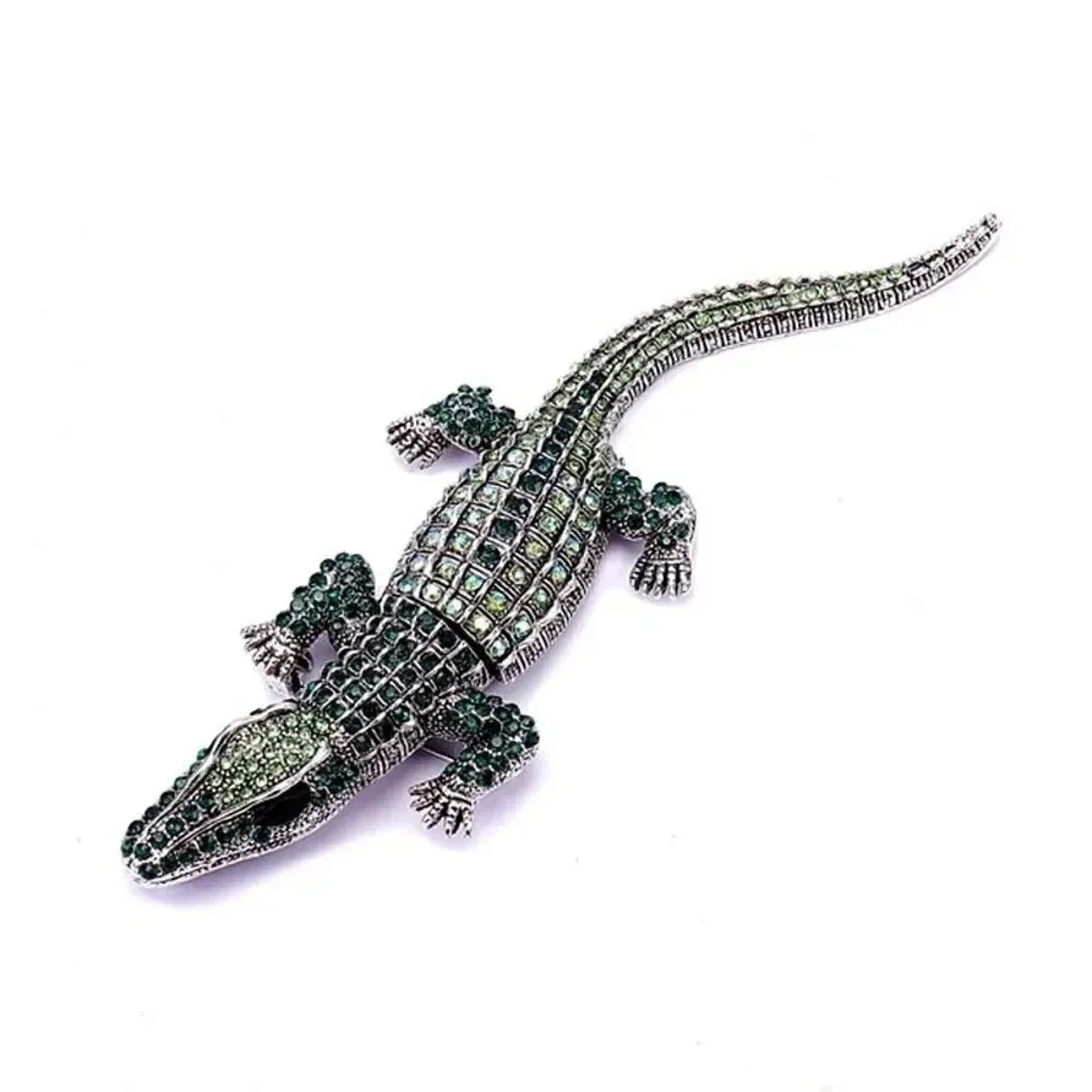 VQ  Crocodile Brooch